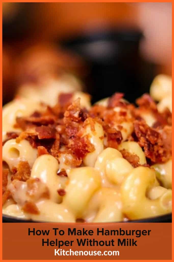 How To Make Hamburger Helper Without Milk