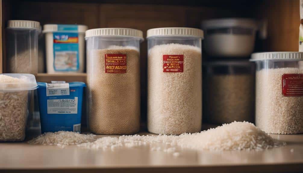 avoiding rice storage issues