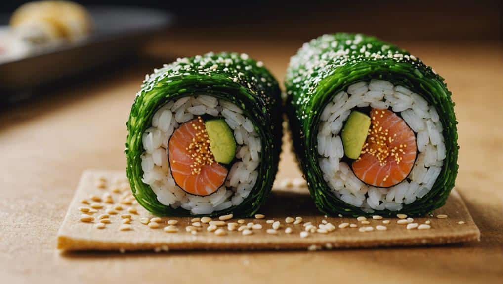 seaweed with umami flavor