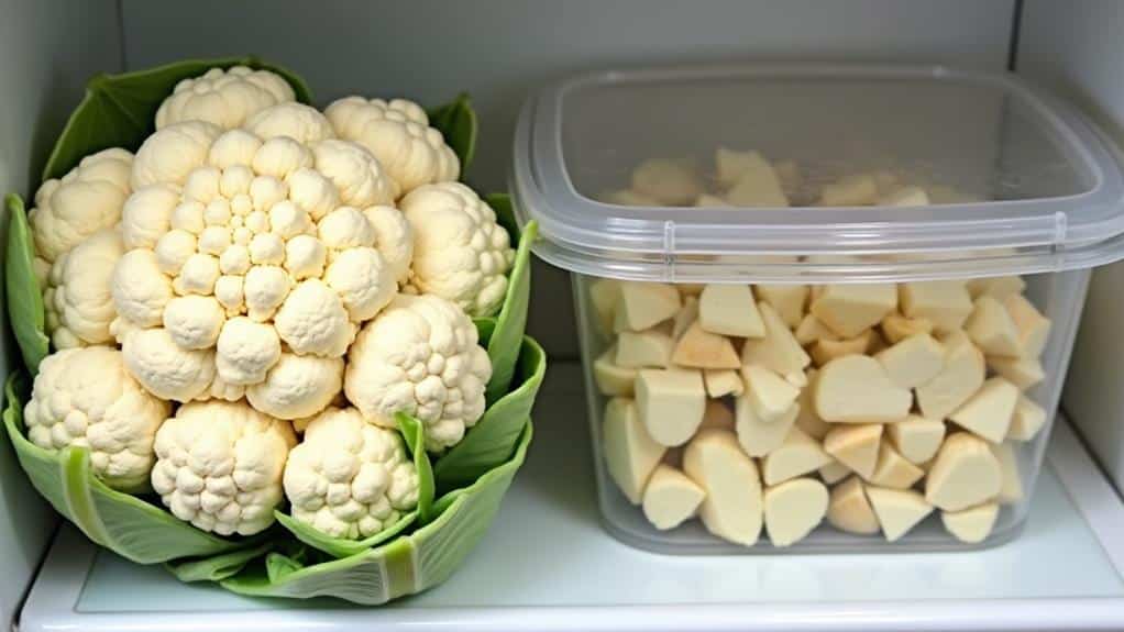 proper cauliflower storage tips