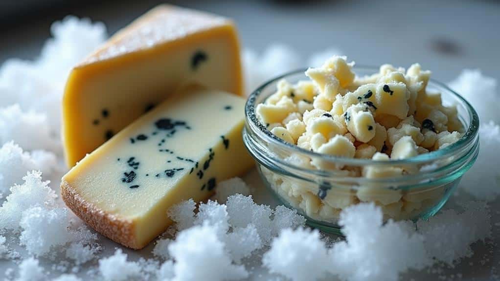 freezing blue cheese tips