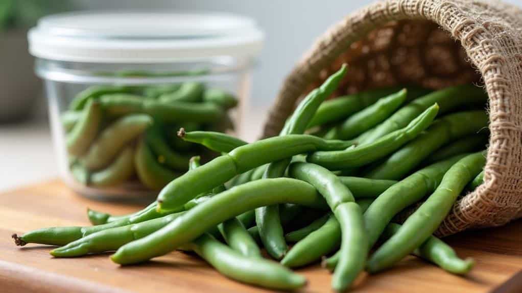 green beans storage tips