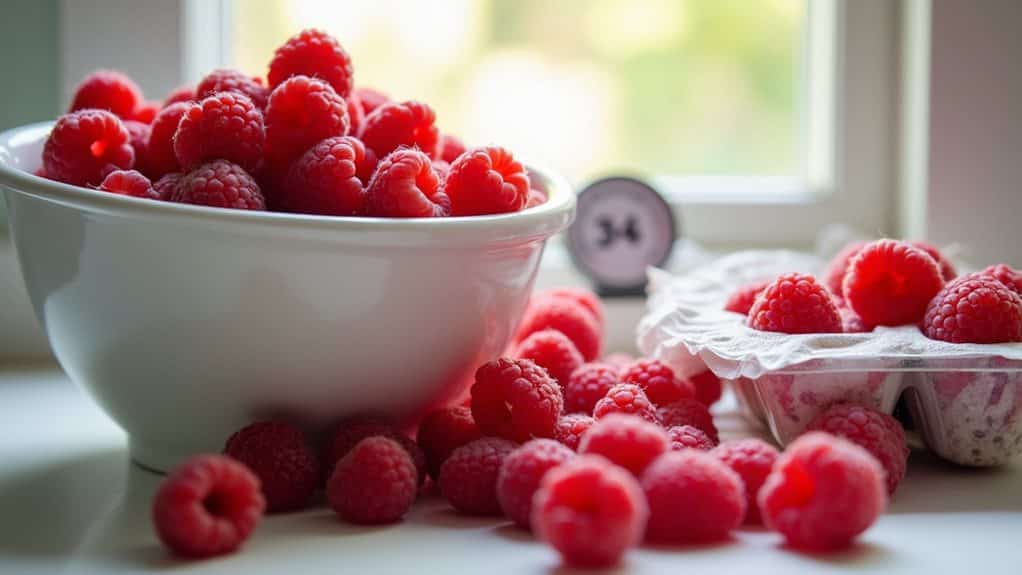 maximize raspberry shelf life