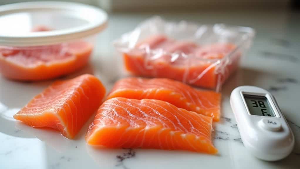 preserving smoked salmon freshness