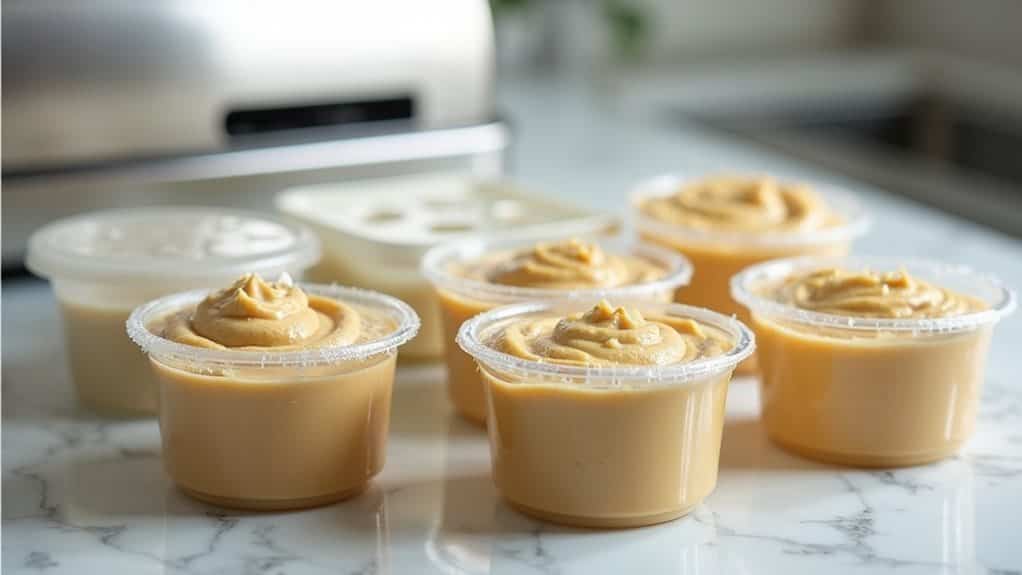 airtight freezer safe portioned containers