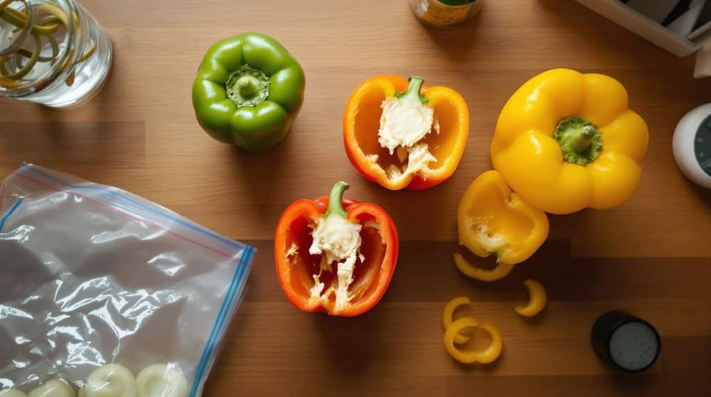 bell pepper storage lifespan