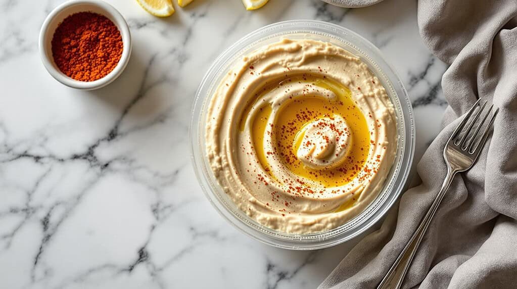 freeze hummus for later