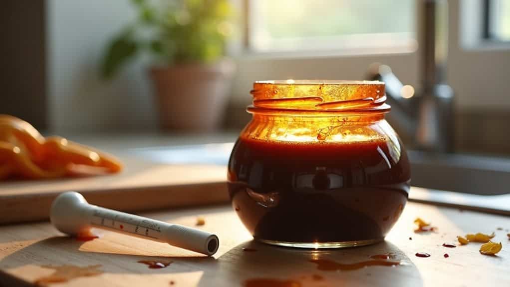 prevent contamination with teriyaki