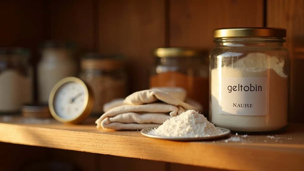 store gelatin in airtight containers