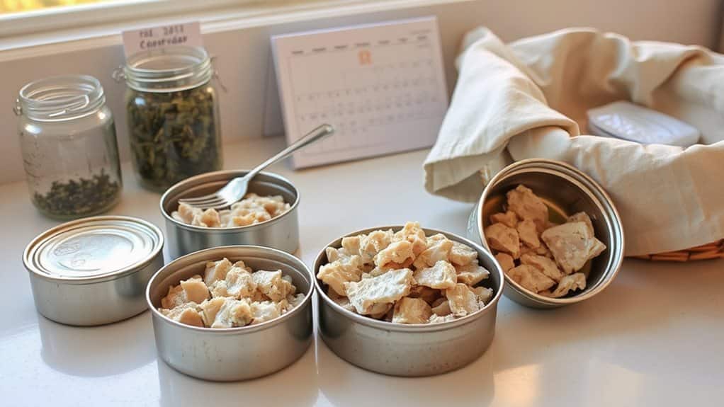 canned tuna shelf life