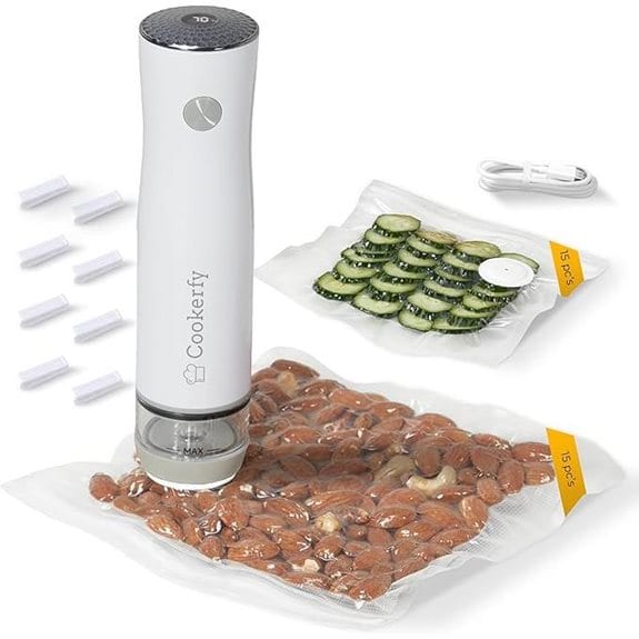 Food Vacuum Sealer Machine with Digital Display