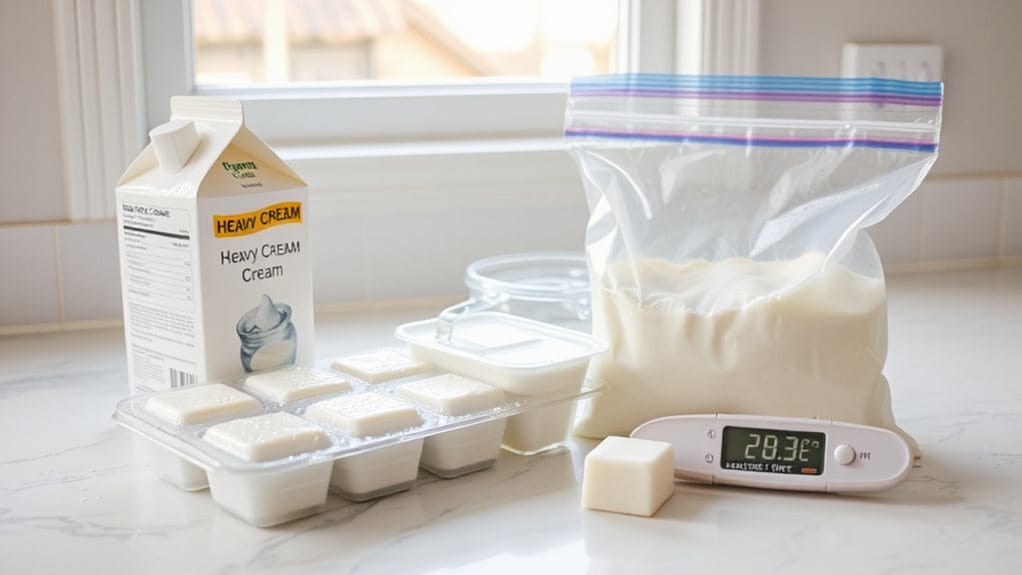 freeze freshest cream in airtight