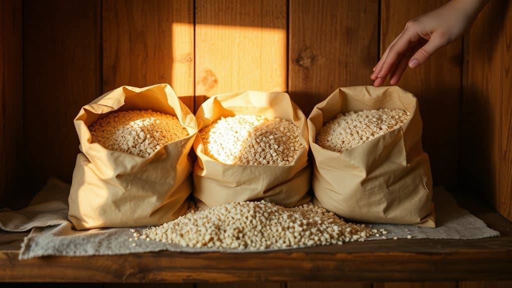 store dry grits properly