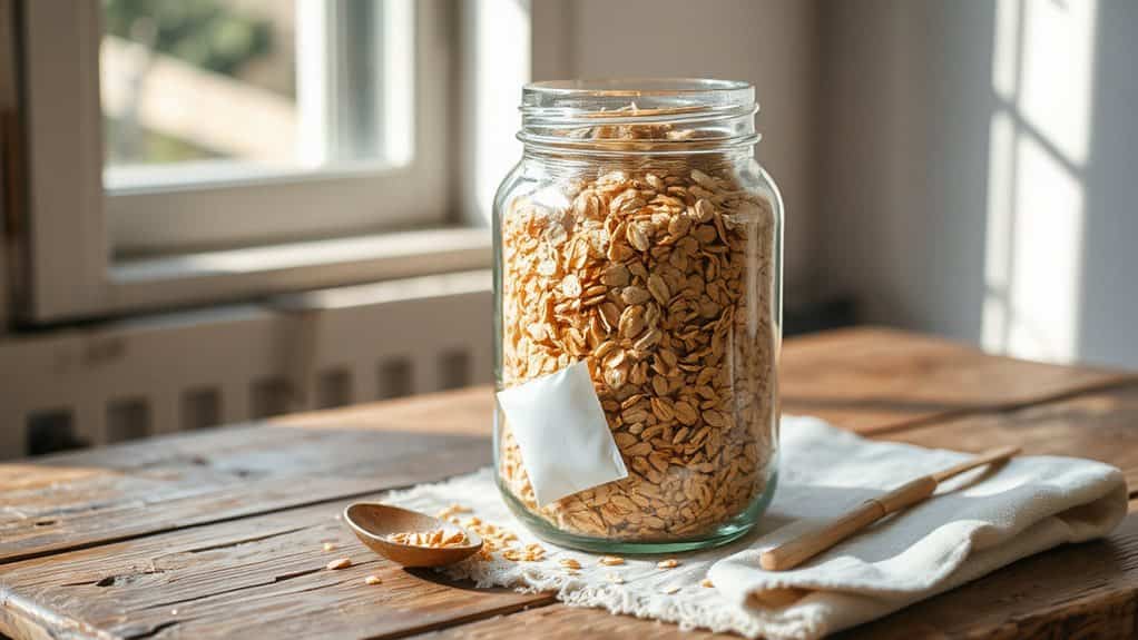 use oxygen absorbers for freshness