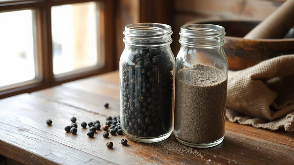 whole peppercorns last longer