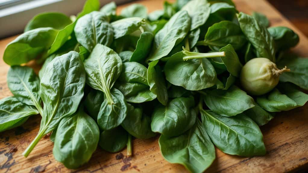 wilted spinach still usable