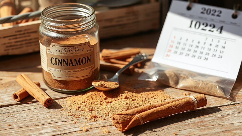 cinnamon freshness storage shelflife