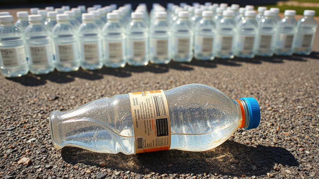 heat sunlight cause leaching