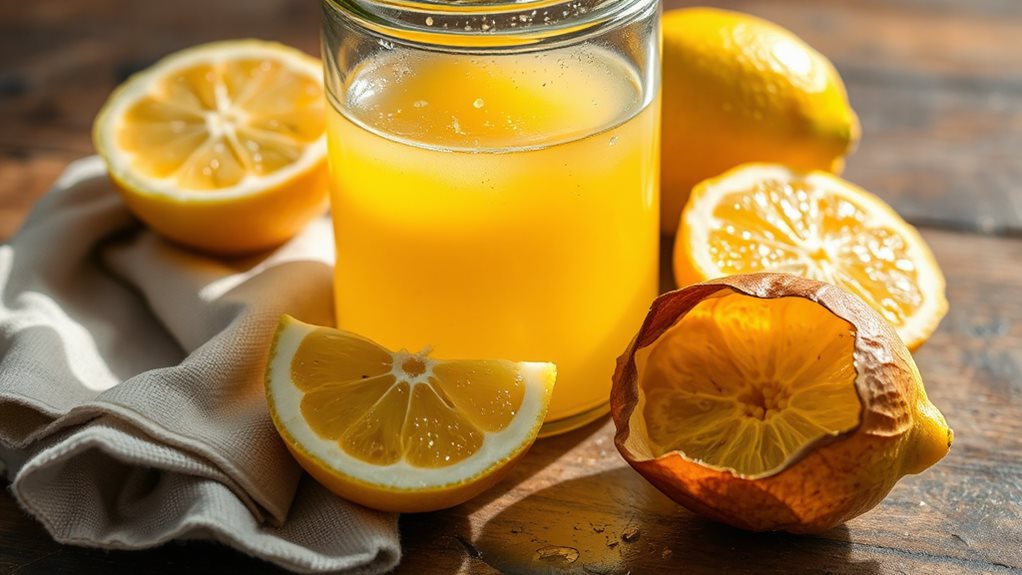 lemon juice spoils over time