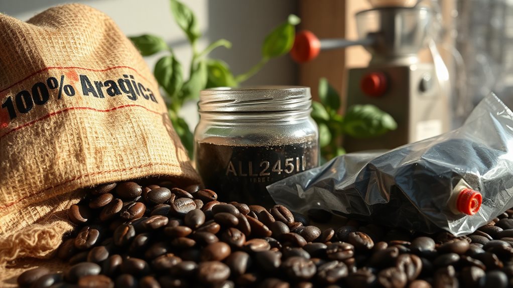 protect beans airtight cool dry