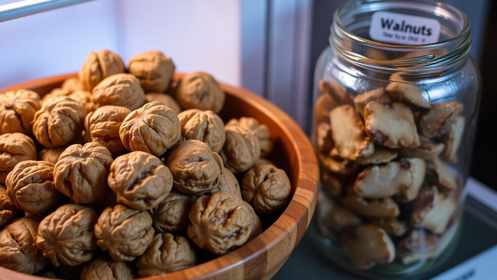 refrigerate walnuts for longevity