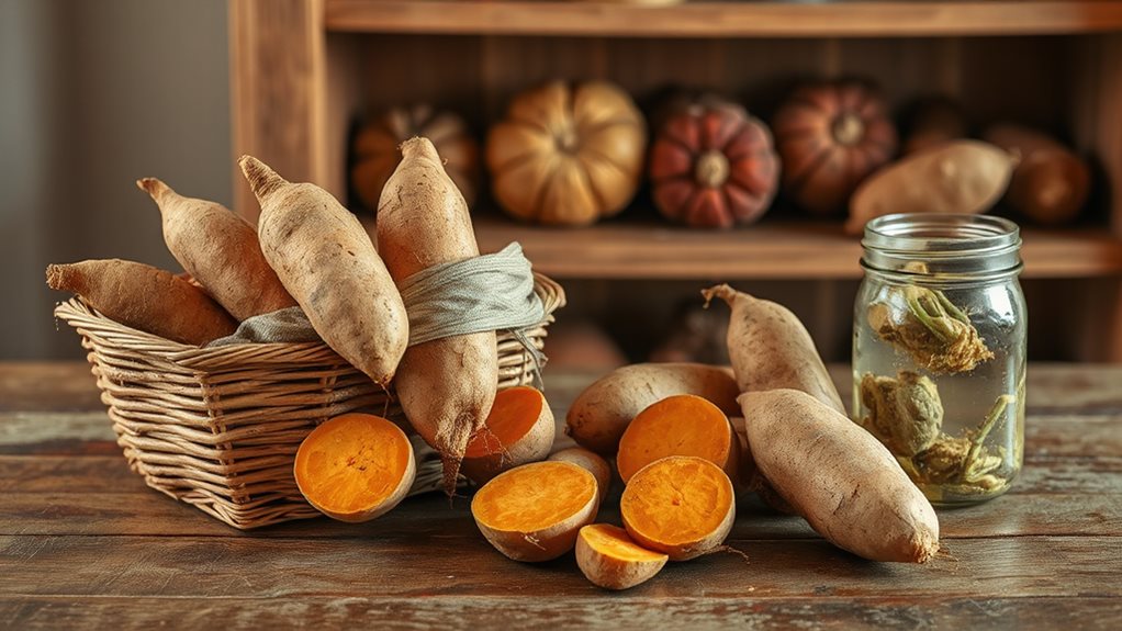 shelf stable root vegetables longevity