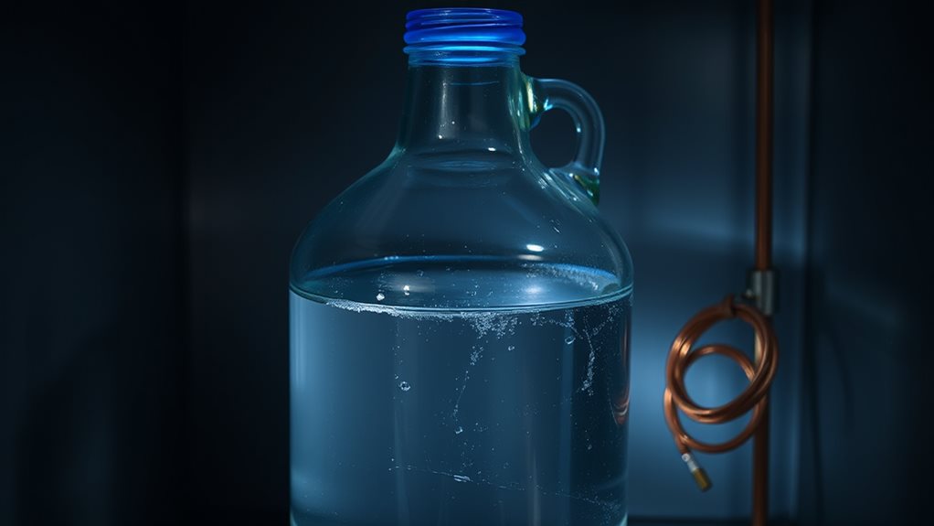 store distilled water properly sealed
