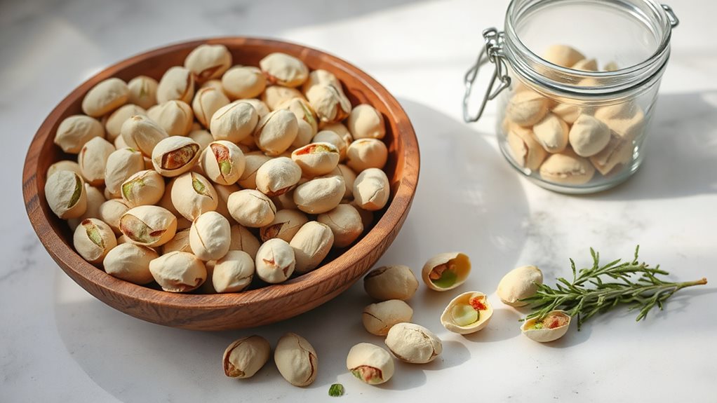 store pistachios in airtight containers