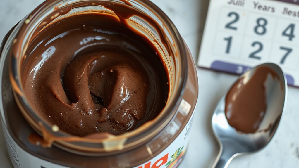two year opened nutella survives