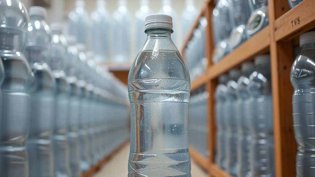 unopened bottled water lasts indefinitely