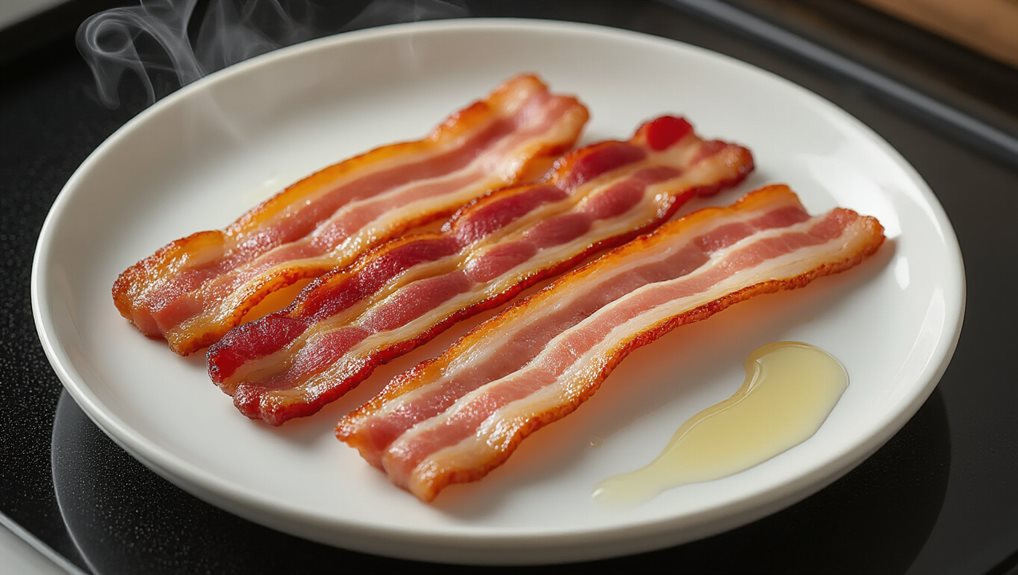 adjust bacon time by size thickness