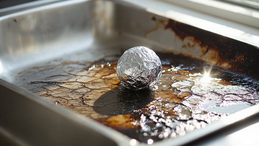 aluminum foil ball scrubment