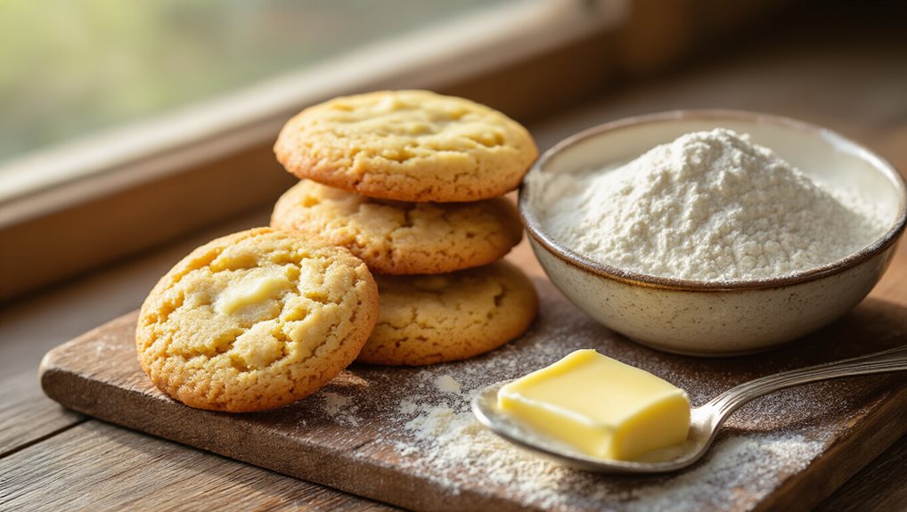 bleached ap flour european butter