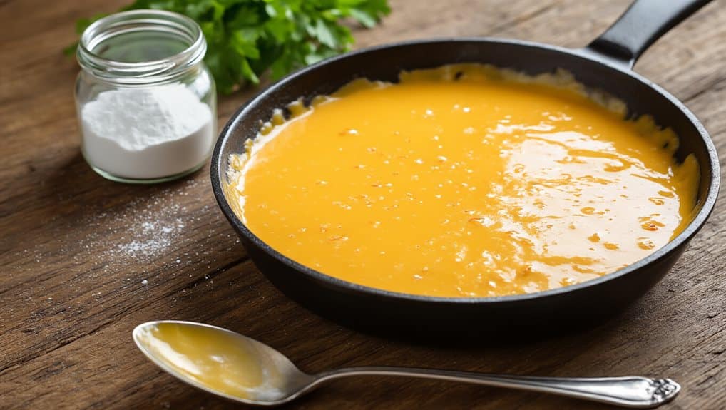 cool down acidity gradual cheese incorporation