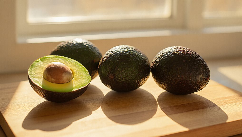 direct light speeds avocado ripening