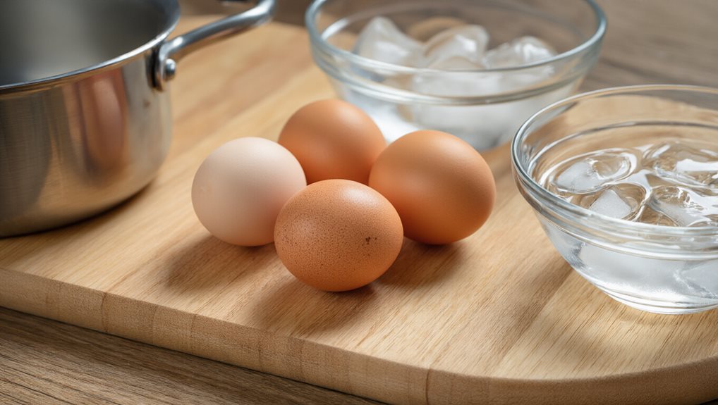 egg size affects hard boiled texture