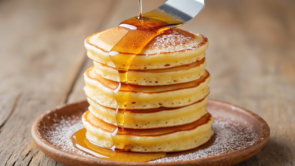 flipping timing preserves fluffy pancakes