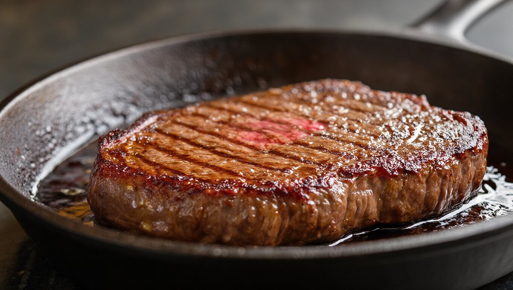 hand test steak doneness guide