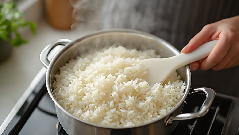 keep heat low during simmering