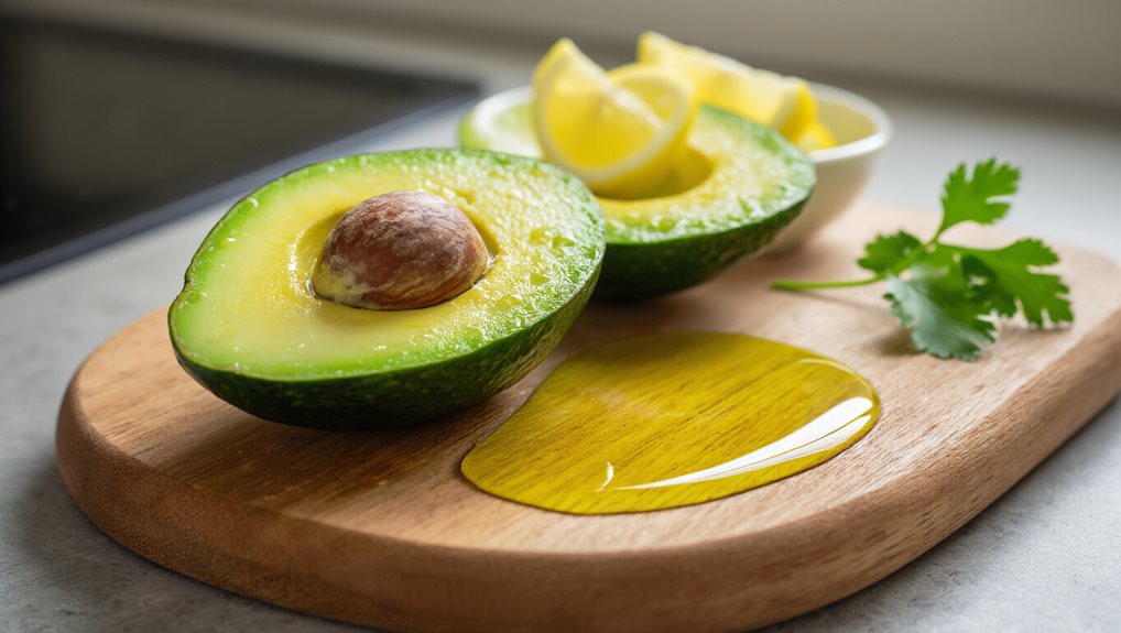 lemon juice olive oil barrier