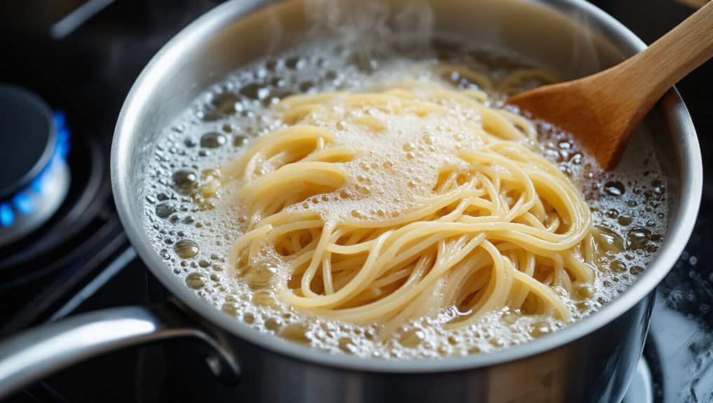 lower heat more water stir gently