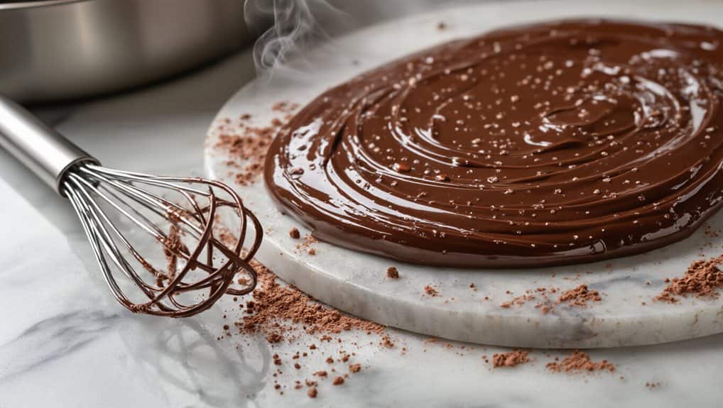 moisture heat trigger chocolate seize