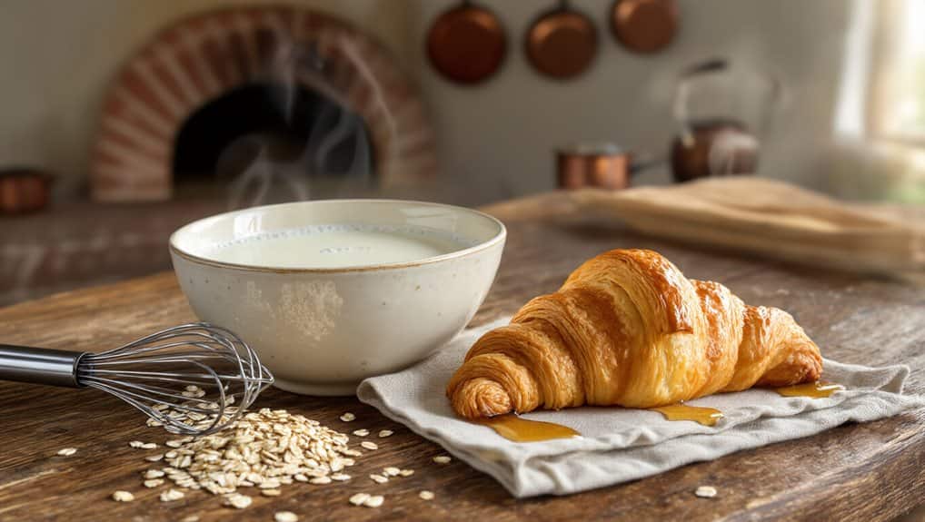 oat milk enhances vegan pastries