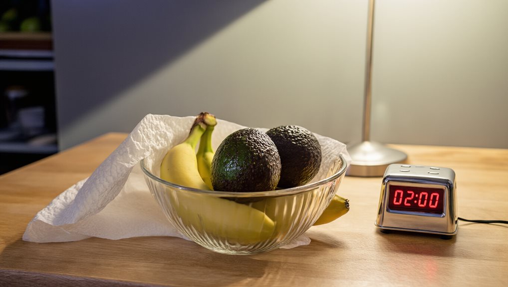overnight avocado ripening bag method