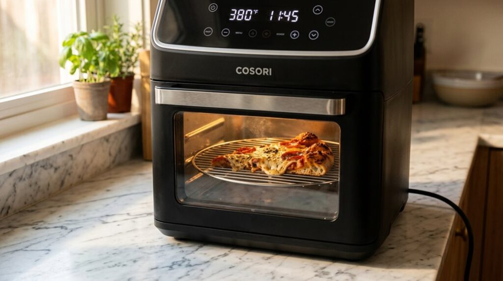 reheat pizza in air fryer