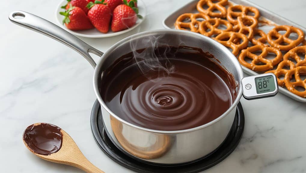 reheat to dipping temperature