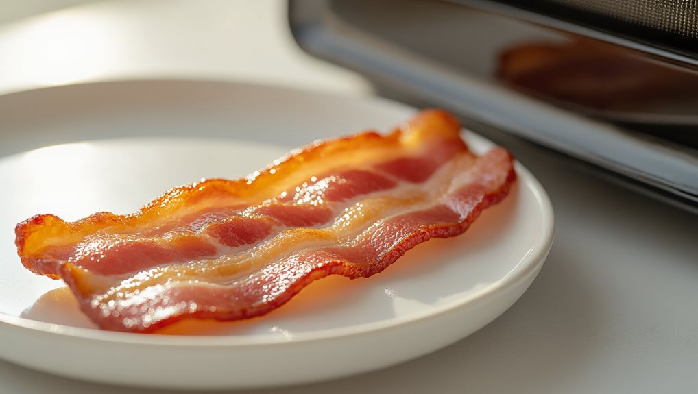 resting bacon for uniform crunch