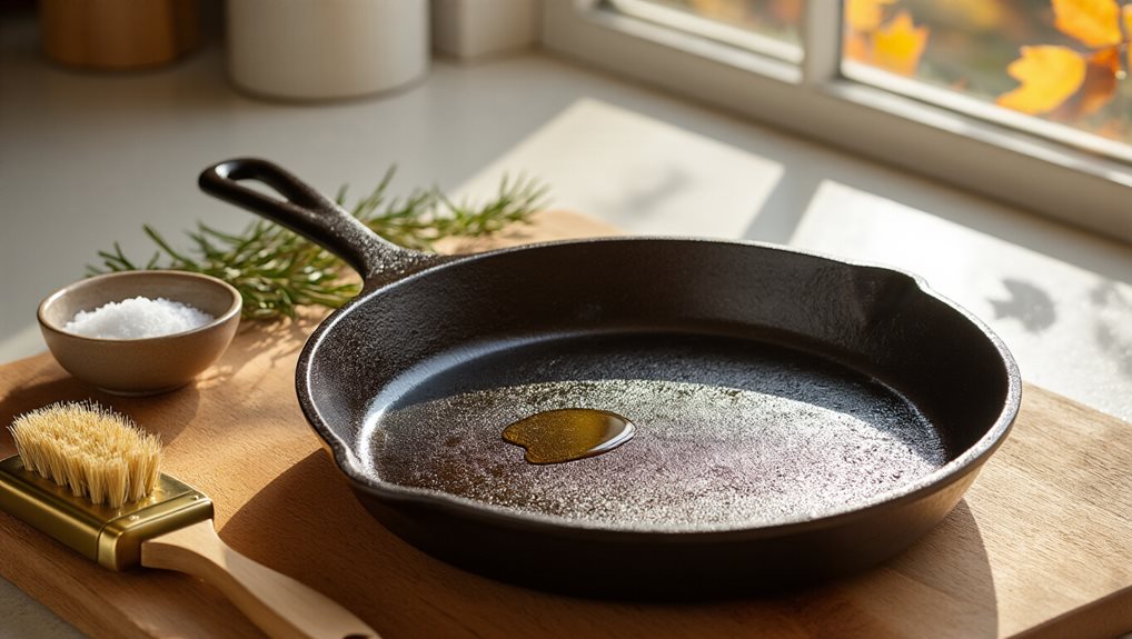 season dry oil bake repeatedly