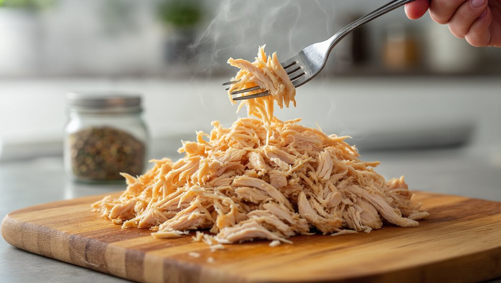 shredded chicken storage timeline