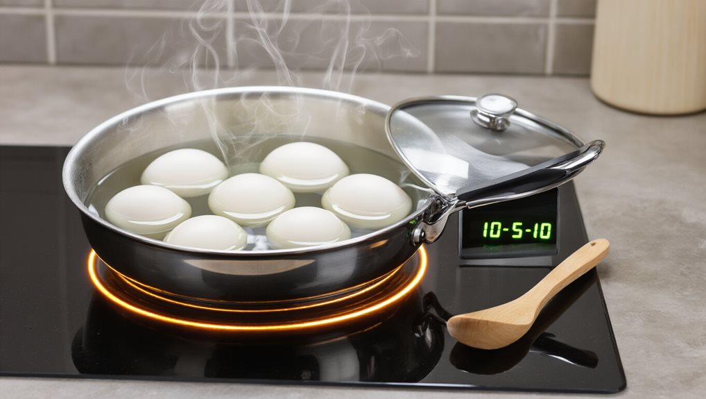 slow simmer 10 5 10 eggs